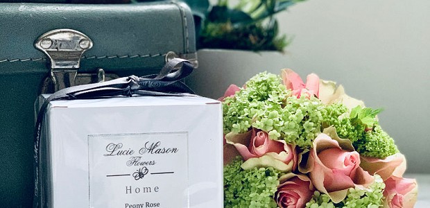 Lucie Mason Flowers Luxury Candle Peony Rose Magnolia and Jasmine
