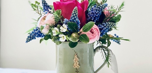 Lucie Mason Flowers gifts exclusive Jane Hogben pottery